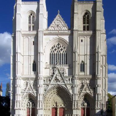 cathédrale de Nantes en rénovation